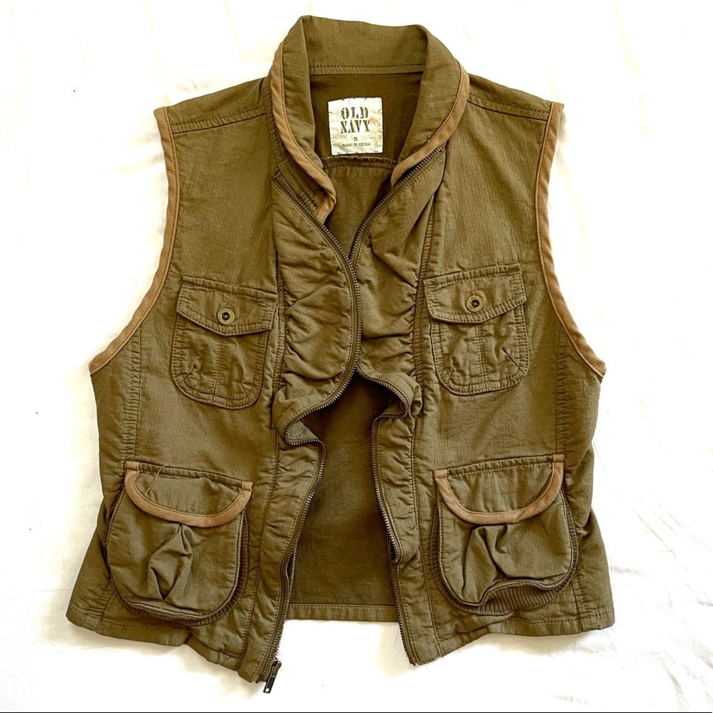 Old Navy Camper Style Vest.